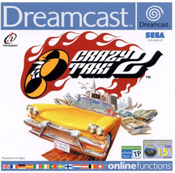 Pochette Crazy Taxi 2 version Dreamcast