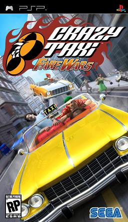 Pochette Crazy Taxi : Fare Wars version PSP