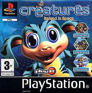 Pochette Creatures Raised In Space version PlayStation