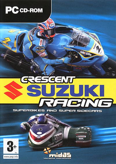 Pochette Crescent Suzuki Racing : Superbikes and Super Sidecars version PC Windows