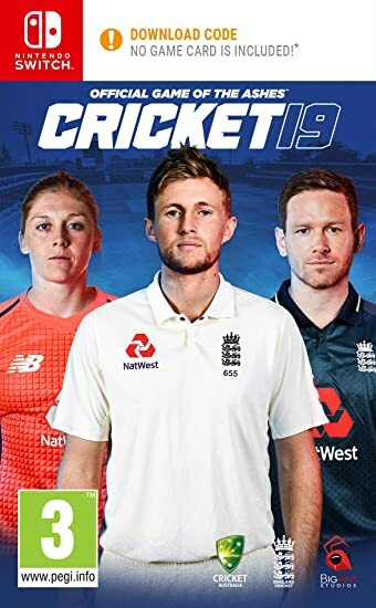 Pochette Cricket 19 version Switch