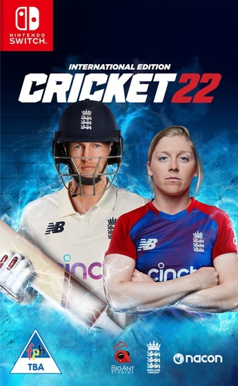 Pochette Cricket 22 version Switch