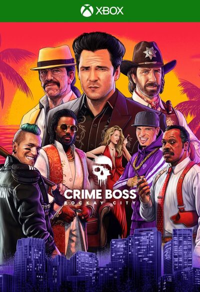 Pochette Crime Boss : Rockay City version Xbox Series X/S