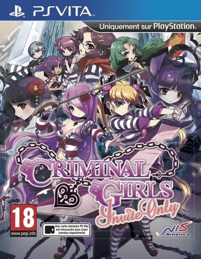 Pochette Criminal Girls : Invite Only version PSVita