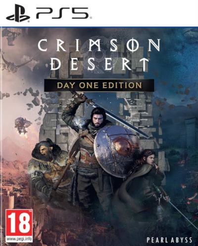 Pochette Crimson Desert version PlayStation 5