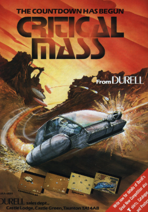 Pochette Critical Mass version Amstrad CPC