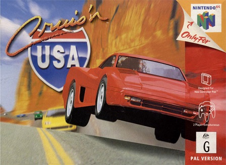 Pochette Cruis'n USA version Nintendo 64