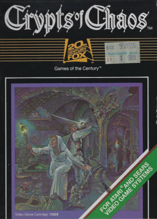 Pochette Crypts of Chaos version Atari 2600