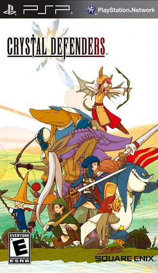 Pochette Crystal Defenders version PSP