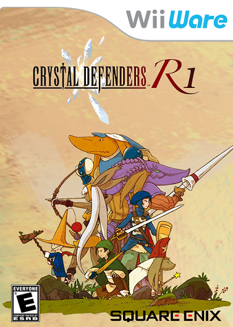 Pochette Crystal Defenders R1 version Wii