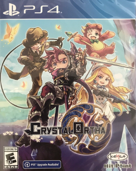 Pochette Crystal Ortha version PlayStation 4