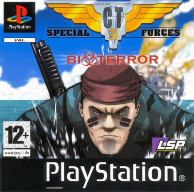 Pochette CT Special Forces 3 : Bioterror version PlayStation