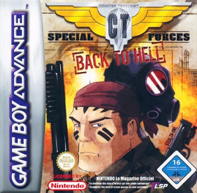 Pochette CT Special Forces : Back to Hell version GameBoy Advance