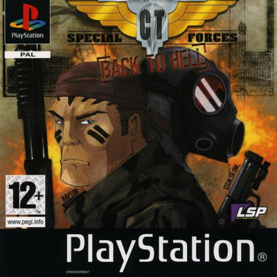 Pochette CT Special Forces : Back to Hell version PlayStation