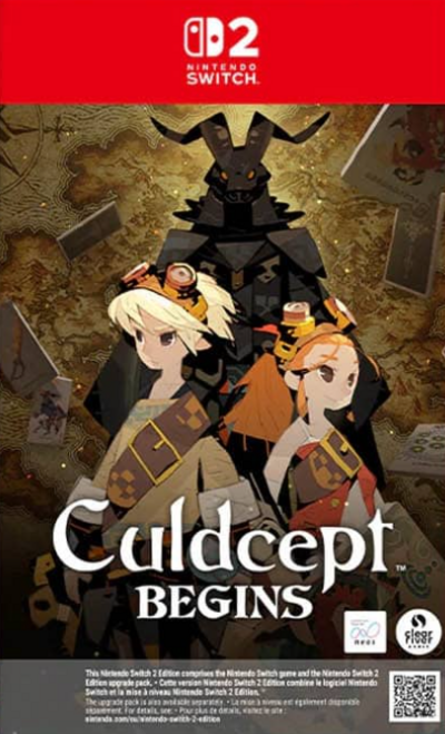 Pochette Culdcept BEGINS version Switch 2