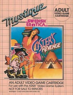 Pochette Custer's Revenge version Atari 2600