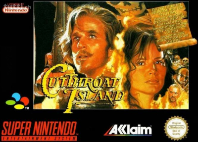 Pochette Cutthroat Island version Super Nintendo