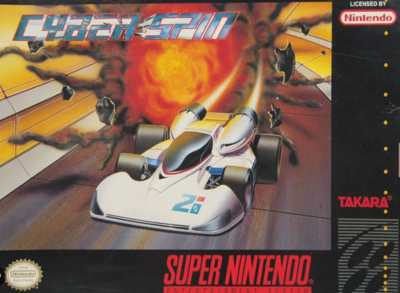 Pochette Cyber Spin version Super Nintendo