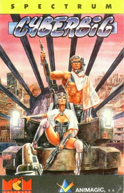 Pochette Cyberbig version ZX Spectrum