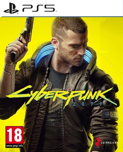 Pochette Cyberpunk 2077 version PlayStation 5