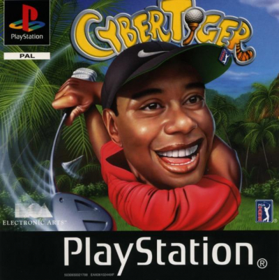 Pochette CyberTiger version PlayStation