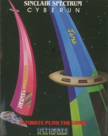 Pochette Cyberun version ZX Spectrum