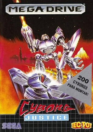 Pochette Cyborg Justice version Megadrive