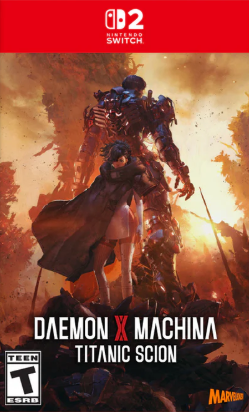 Pochette Daemon X Machina : Titanic Scion version Switch 2