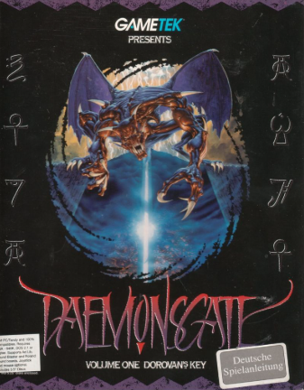 Pochette Daemonsgate version PC MS-DOS