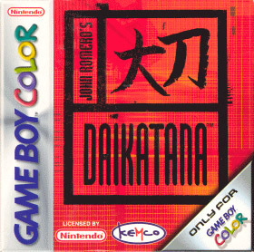 Pochette Daikatana version GameBoy/Color