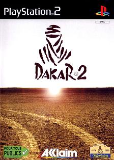 Pochette Dakar 2 version PlayStation 2