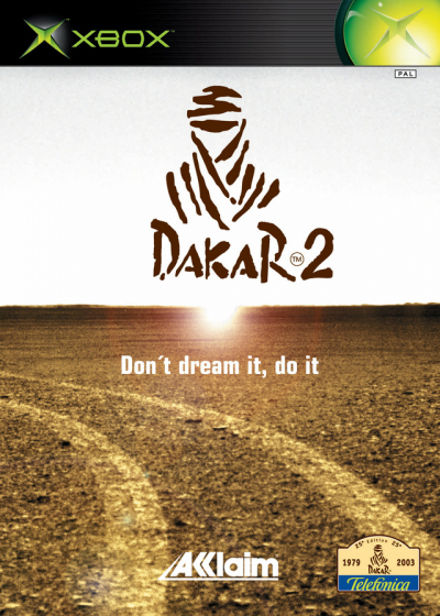 Pochette Dakar 2 version Xbox