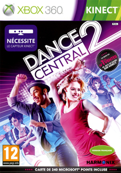 Pochette Dance Central 2 version Xbox 360