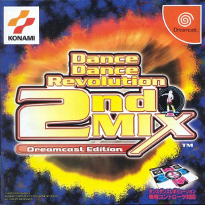 Pochette Dance Dance Revolution 2nd Mix version Dreamcast