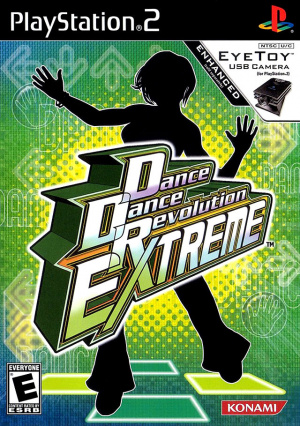 Pochette Dance Dance Revolution Extreme version PlayStation 2