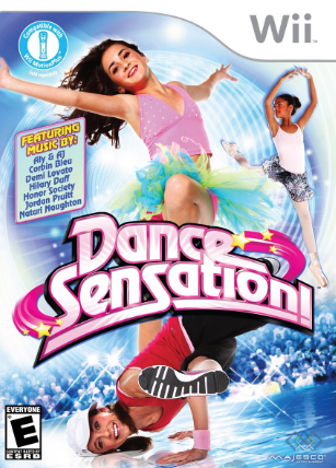 Pochette Dance Sensation version Wii