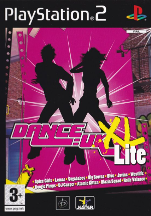 Pochette Dance UK XL Lite version PlayStation 2