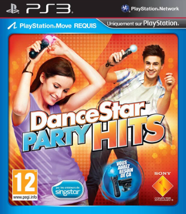 Pochette DanceStar Party Hits version PlayStation 3