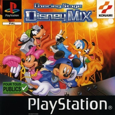 Pochette Dancing Stage Disney Mix version PlayStation