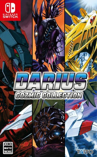 Pochette Darius Cozmic Collection Arcade version Switch