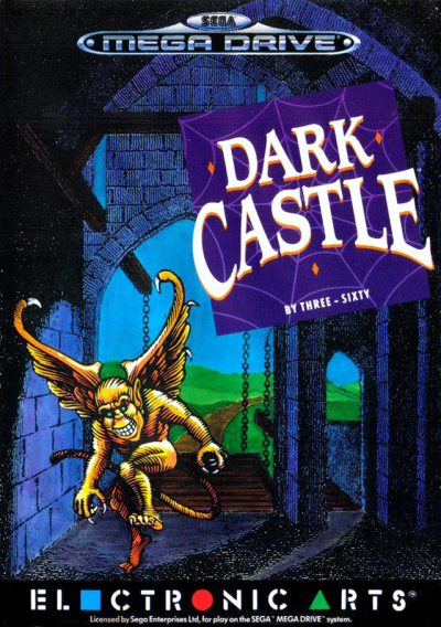 Pochette Dark Castle version Megadrive