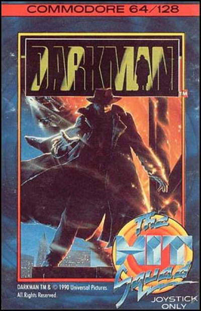 Pochette Darkman version Commodore 64