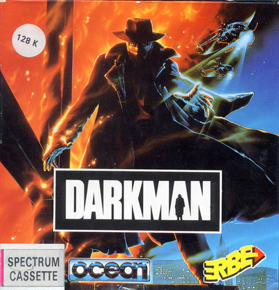 Pochette Darkman version ZX Spectrum