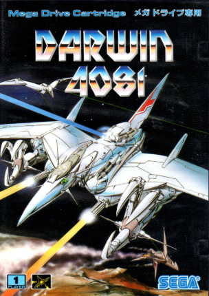 Pochette Darwin 4081 version Megadrive