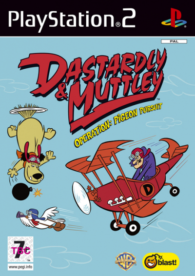 Pochette Dastardly & Muttley - Operation : Pigeon Pursuit version PlayStation 2