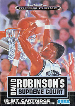 Pochette David Robinson's Supreme Court version Megadrive