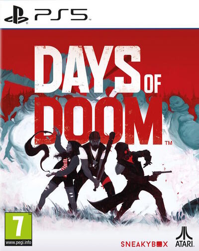 Pochette Days Of Doom version PlayStation 5