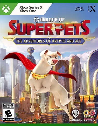 Pochette DC Krypto Super-Chien : Les Aventures de Krypto et Ace version Xbox One