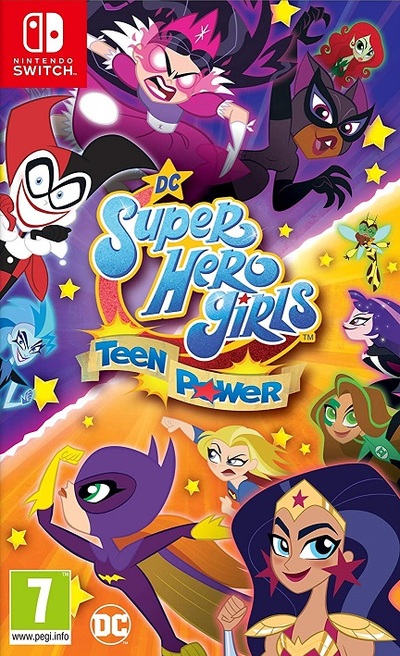 Pochette DC Super Hero Girls : Teen Power version Switch