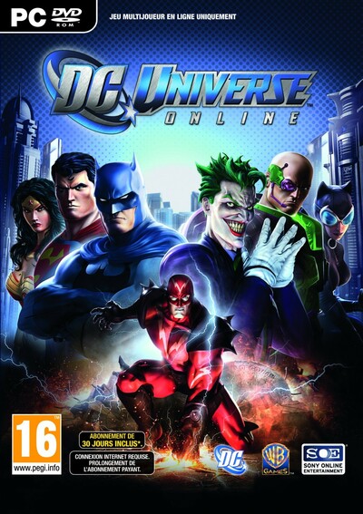 Pochette DC Universe Online version PC Windows